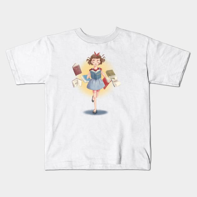 Matilda Kids T-Shirt by Lu Lapin